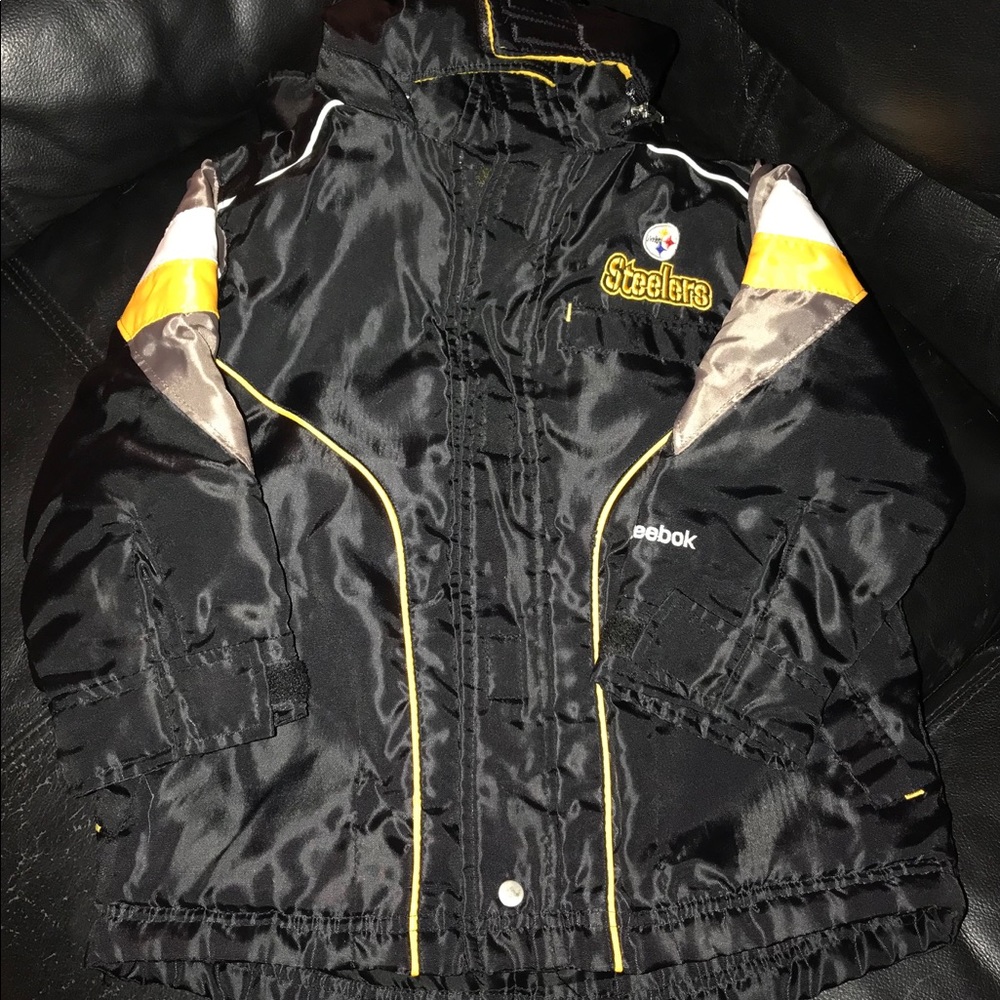 Boys Steelers Jacket• Size 3T •By Reebok
